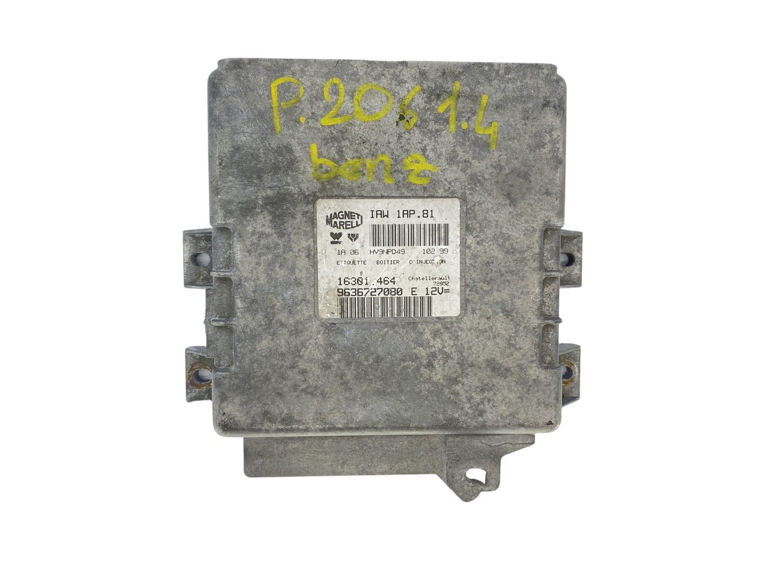 Controller 9636727080 16301.464 IAW1AP.81 PSA Magneti Marelli 56592 main product photo