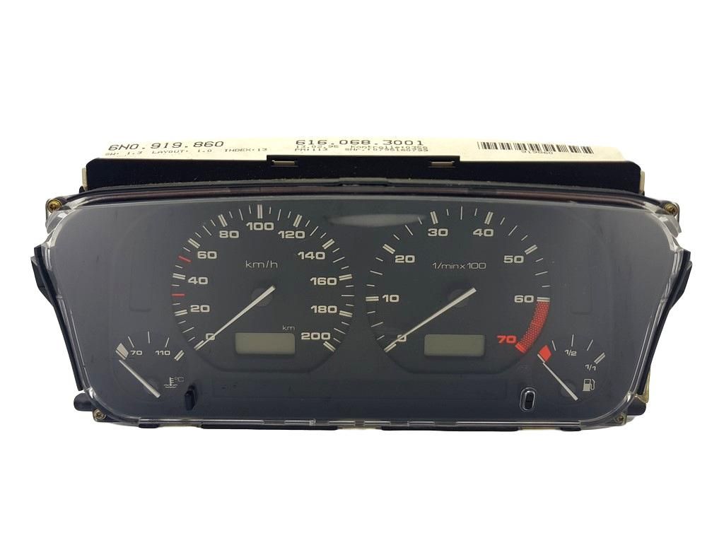 Speedometer/Instrument Cluster VW Polo 6N 6N0919860 6160683001 10228 main product photo