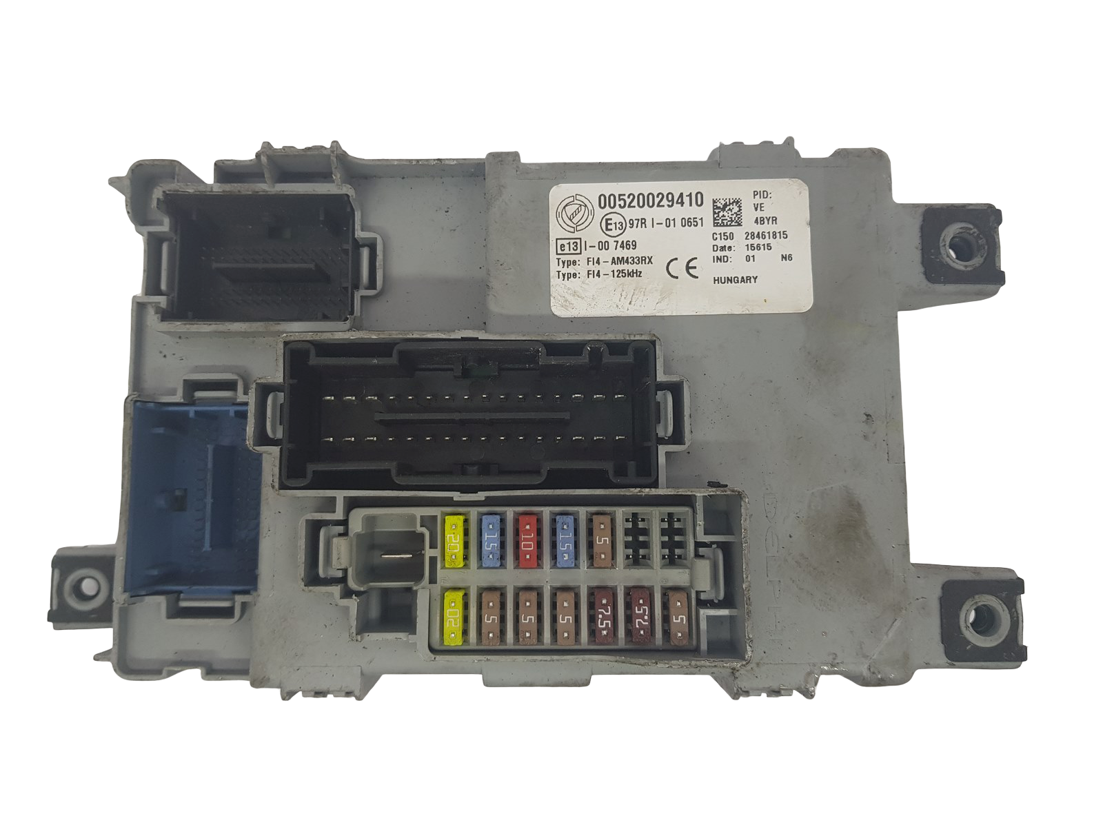 Controller BSI Fiat 00520029410 Delphi main product photo