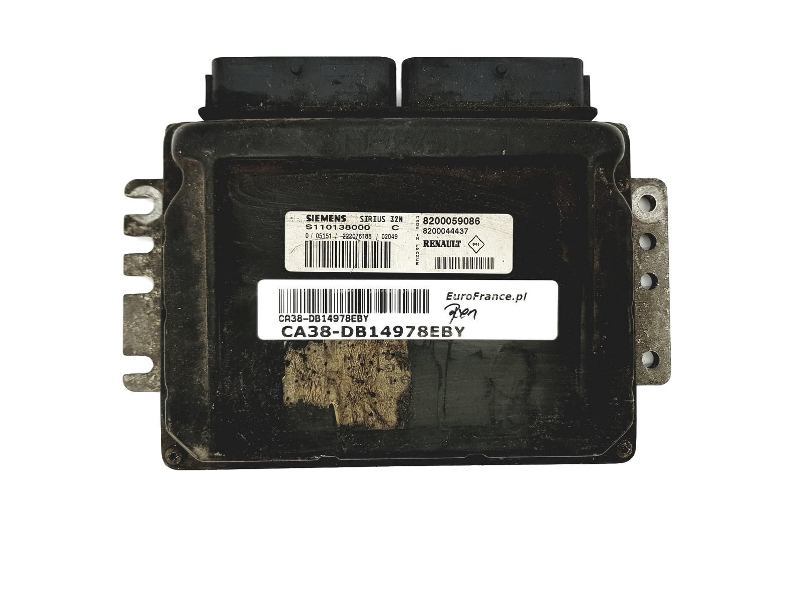 Controller S110138000C 8200059086 8200044437 Renault Siemens 14978 main product photo