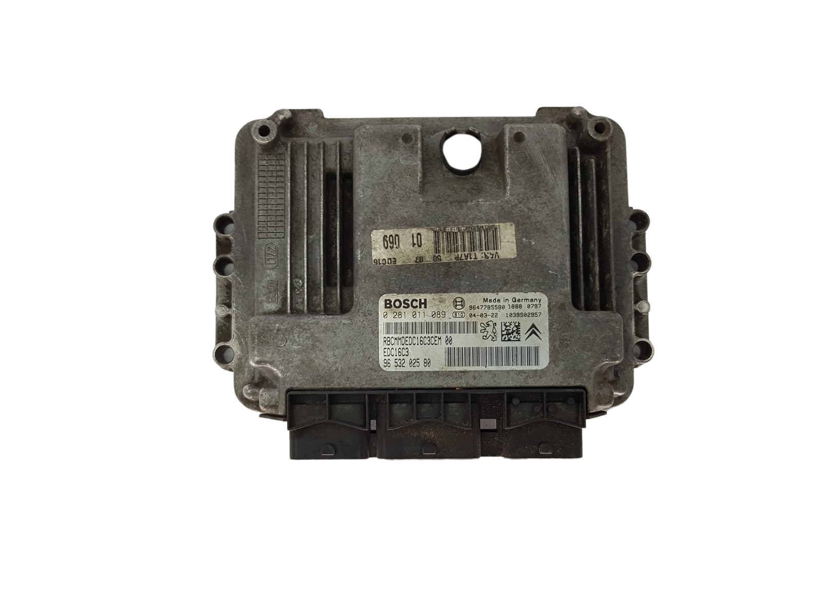 Controller PSA 0281011089 9653202580 9647785580 Bosch 19374 main product photo