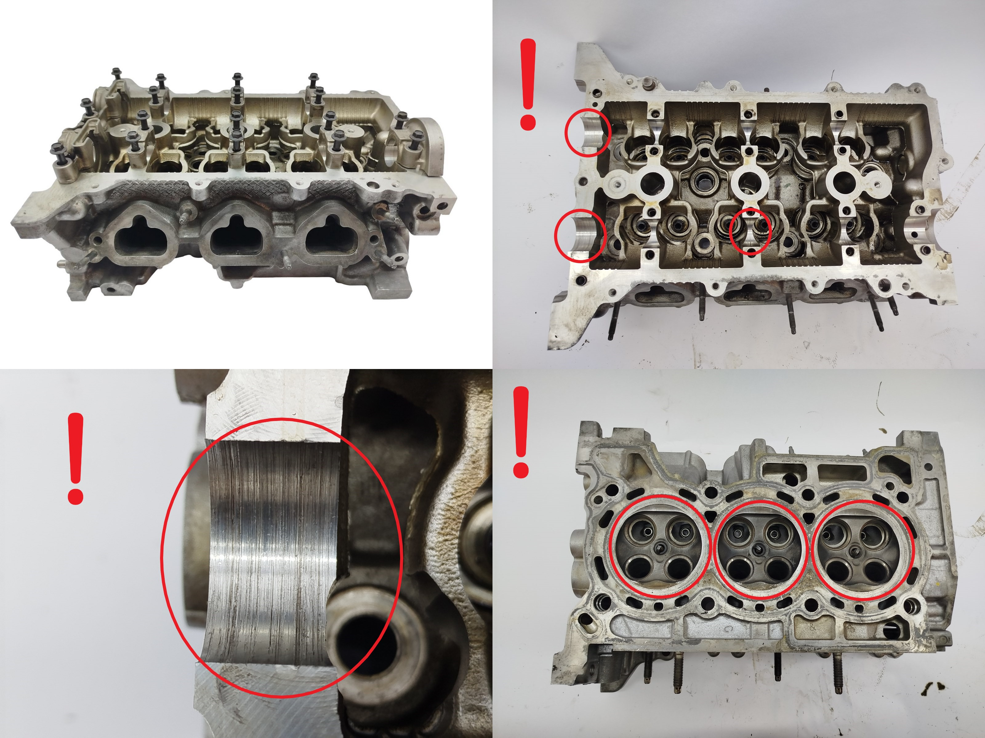 Cylinder Head 1642R 110417920R 0.9 TCE H4B Dacia Renault main product photo