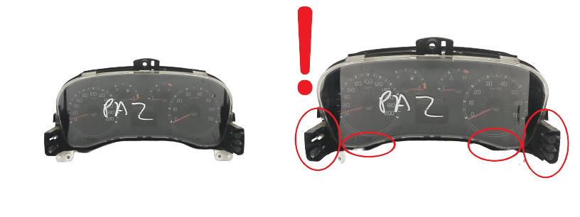 Speedometer/Instrument Cluster Fiat Panda 51711239 503000480900 56404 main product photo
