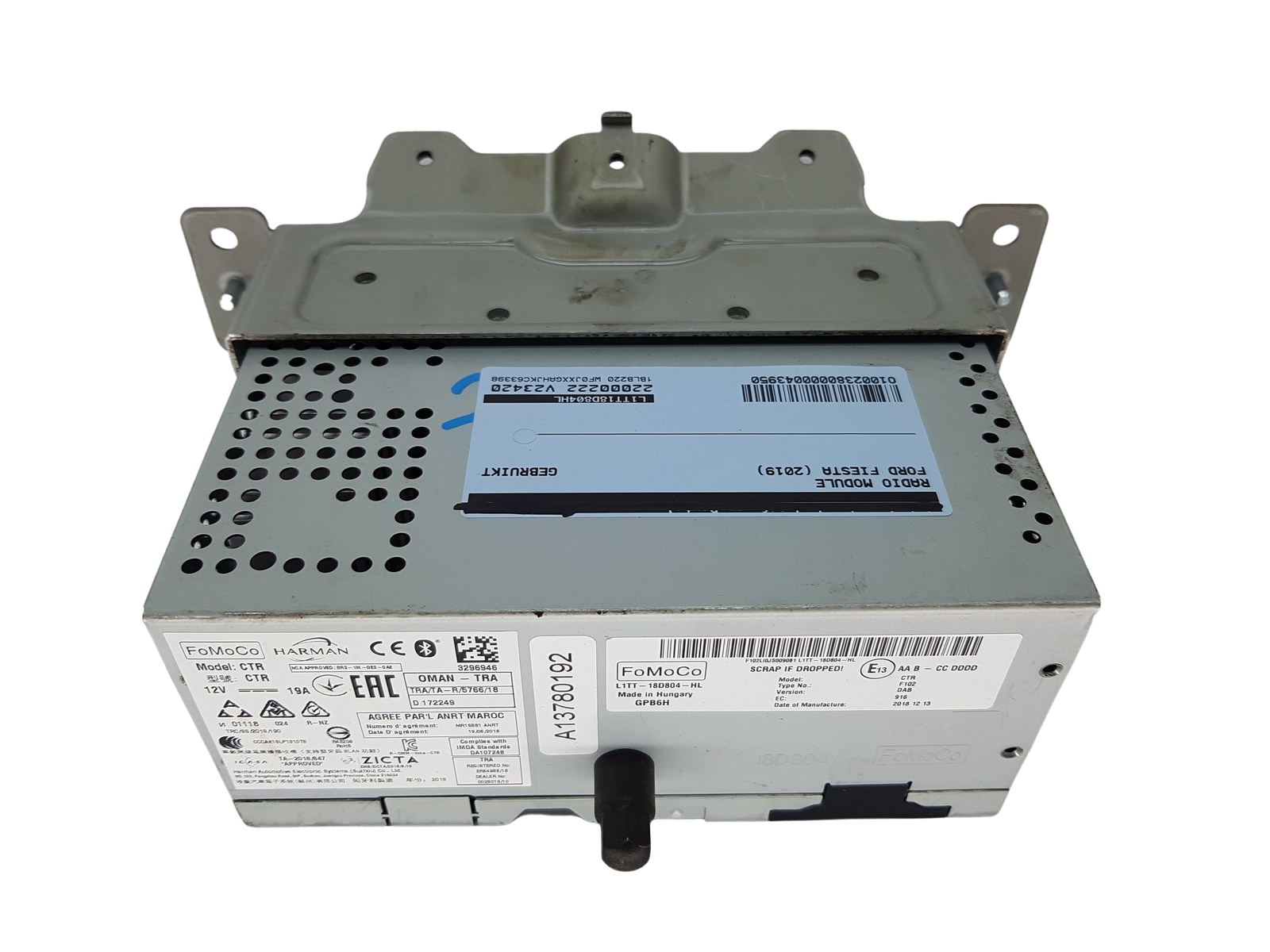Car Radio Navi Ford Fiesta 7 L1TT-18D804-HL CTR F102 DAB FoMoCo main product photo