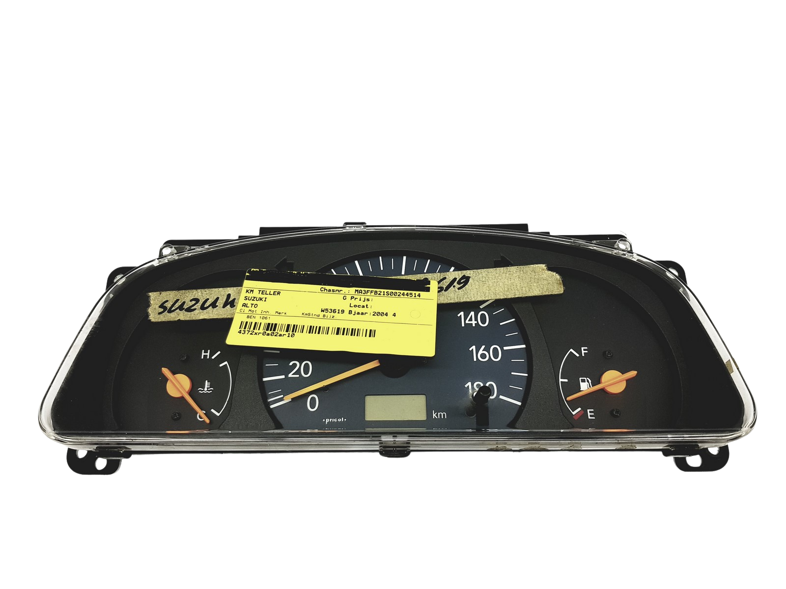 Speedometer/Instrument Cluster Suzuki Alto 34100M79F10 341007G9 52562 main product photo