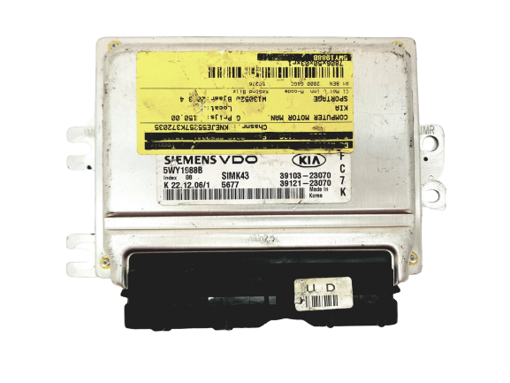 Controller 39103-23070 39121-23070 KIA Siemens main product photo