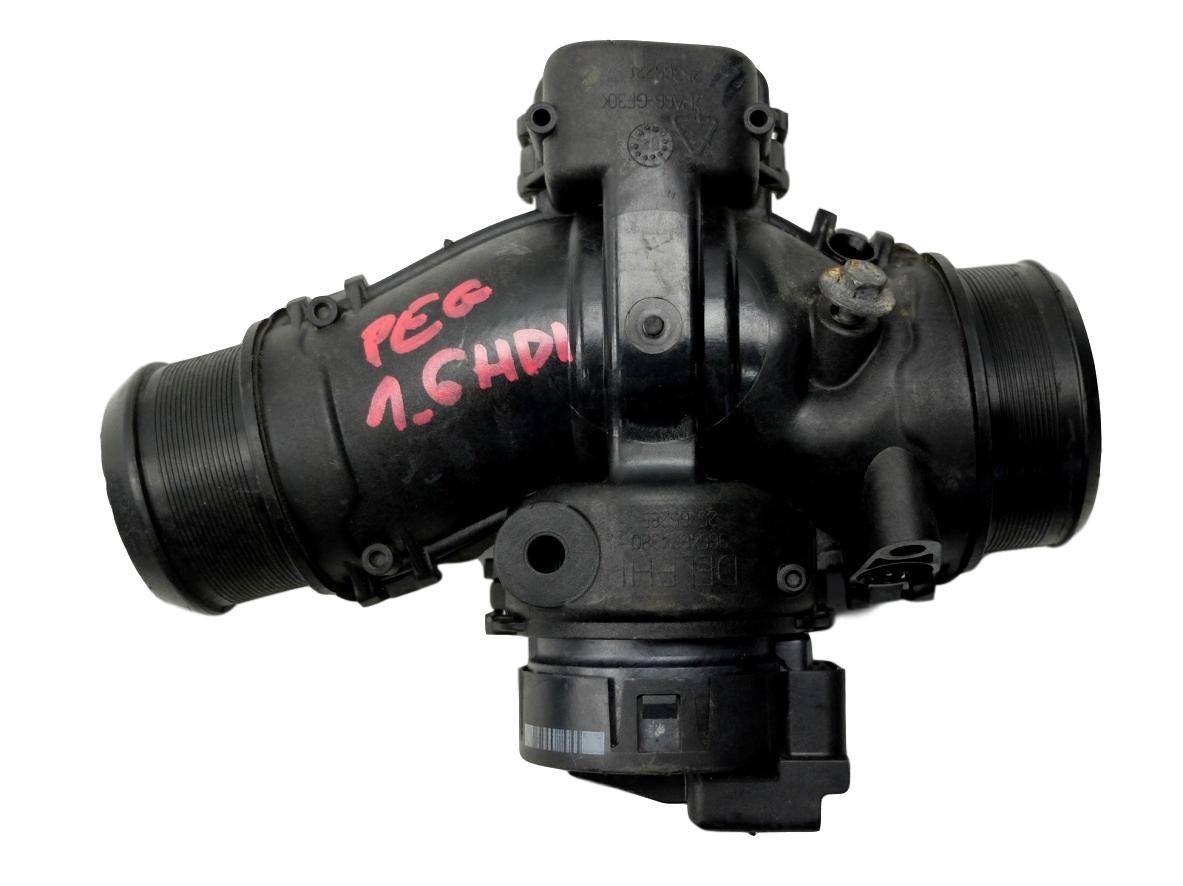 Air Throttle Body 9654634380 Citroen Peugeot 1,6 HDI Delphi main product photo