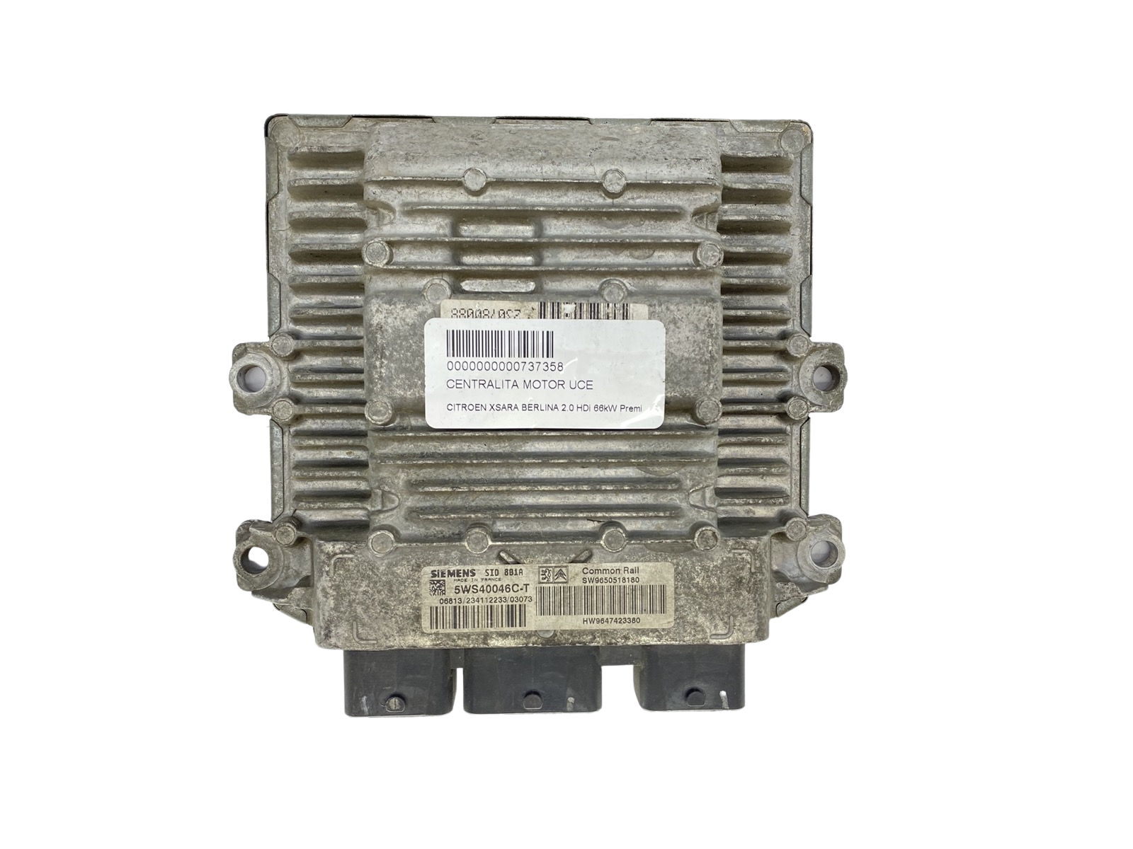 Controller 5WS40046C-T 9650518180 9647423380 PSA Siemens 59502 main product photo