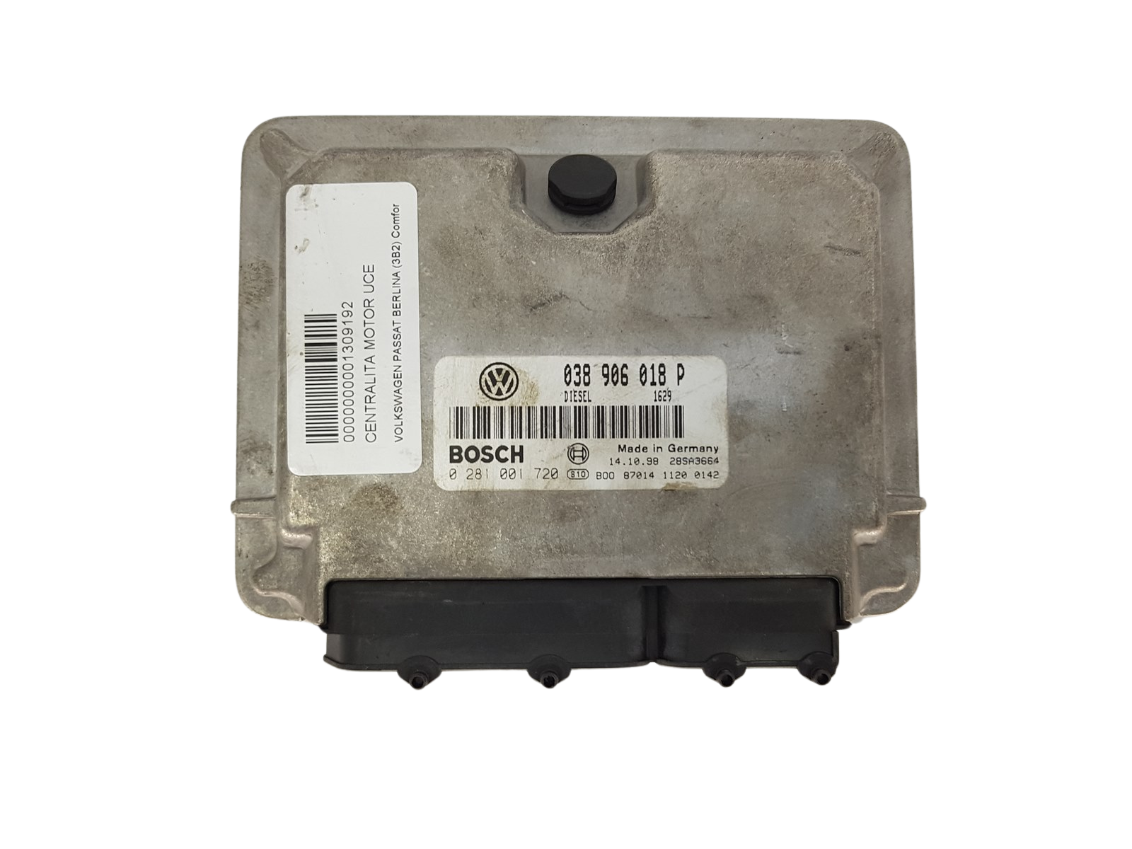 Controller 038906018P 0281001720 Volkswagen Bosch 3563 main product photo