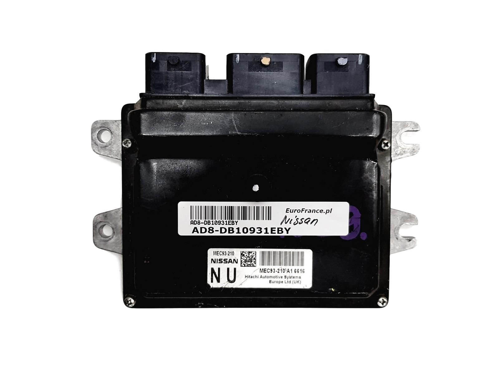Controller MEC93-210 A16616 NU Nissan Hitachi main product photo