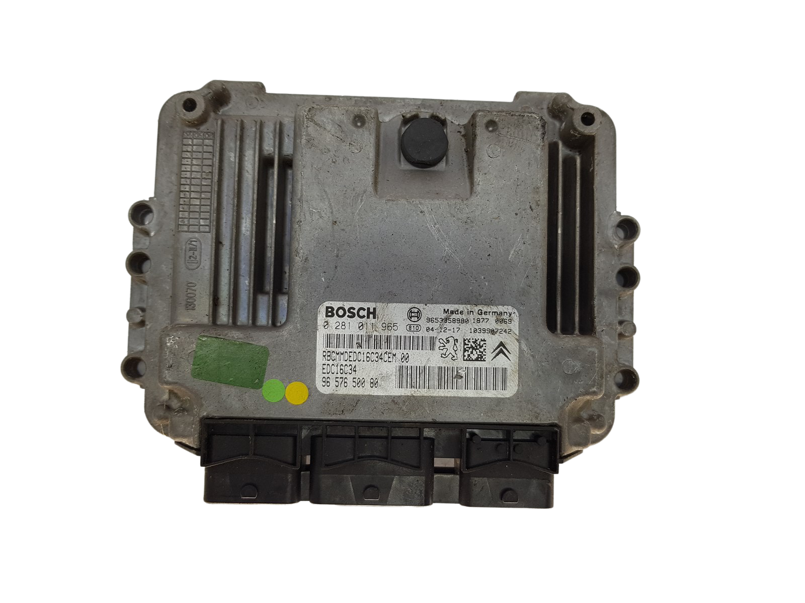 Controller 9657650080 0281011965 9653958980 PSA Bosch 14483 main product photo