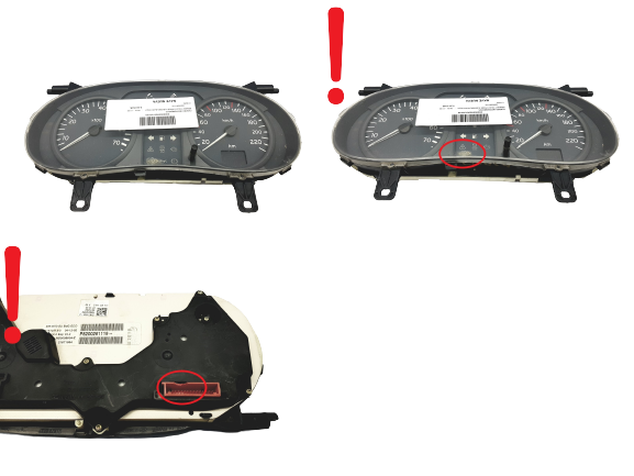 Speedometer/Instrument Cluster Renault Clio 2 8200261119 55095 main product photo