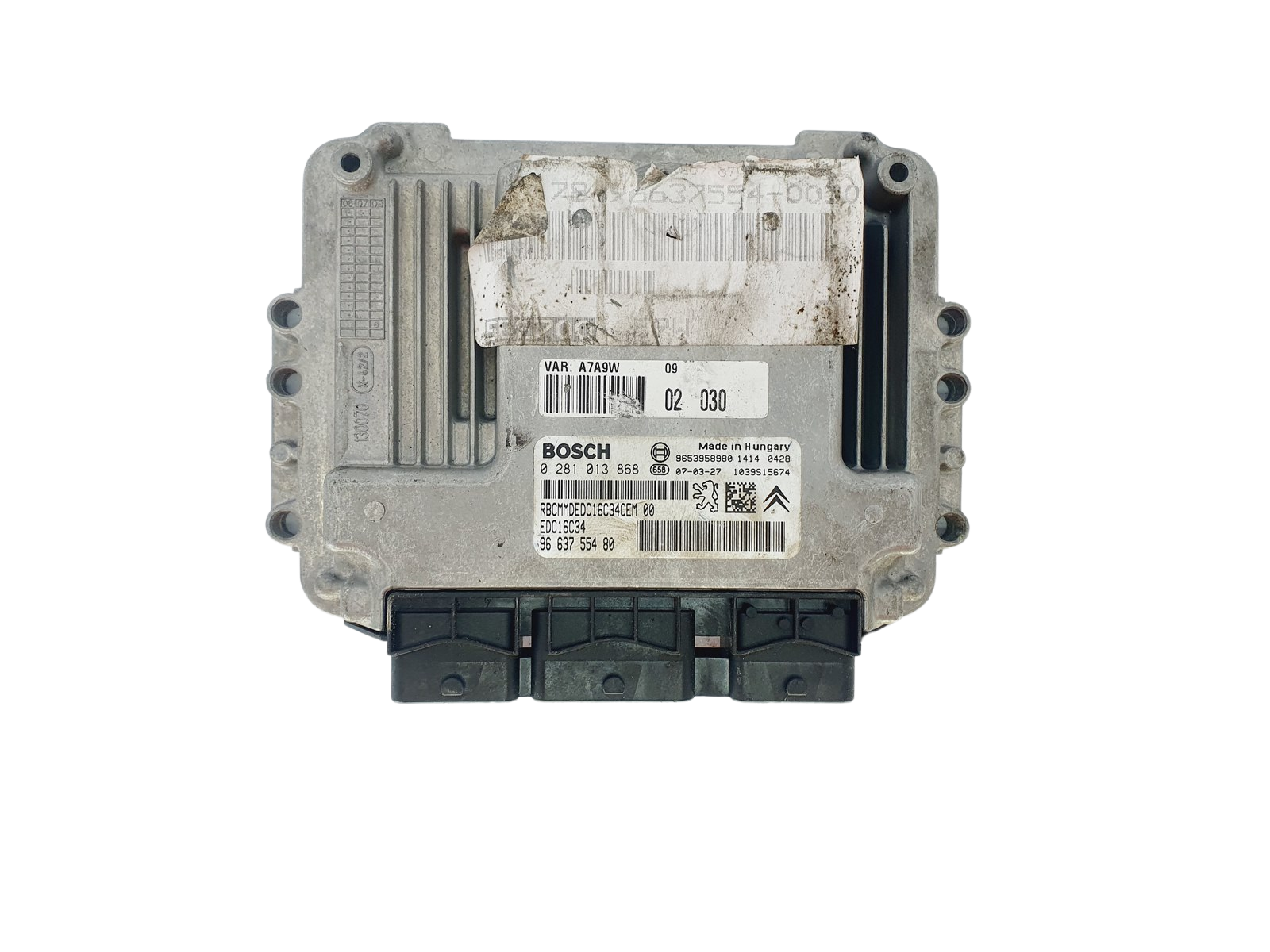 Controller 0281013868 9663755480 9653958980 PSA Bosch 47528 main product photo