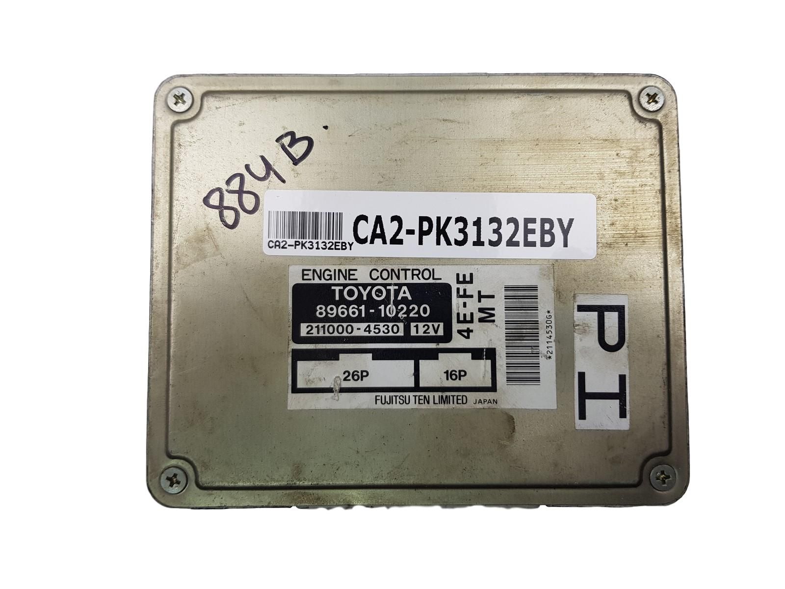 Engine Controller 89661-10220 211000-4530 Toyota Fujitsu main product photo