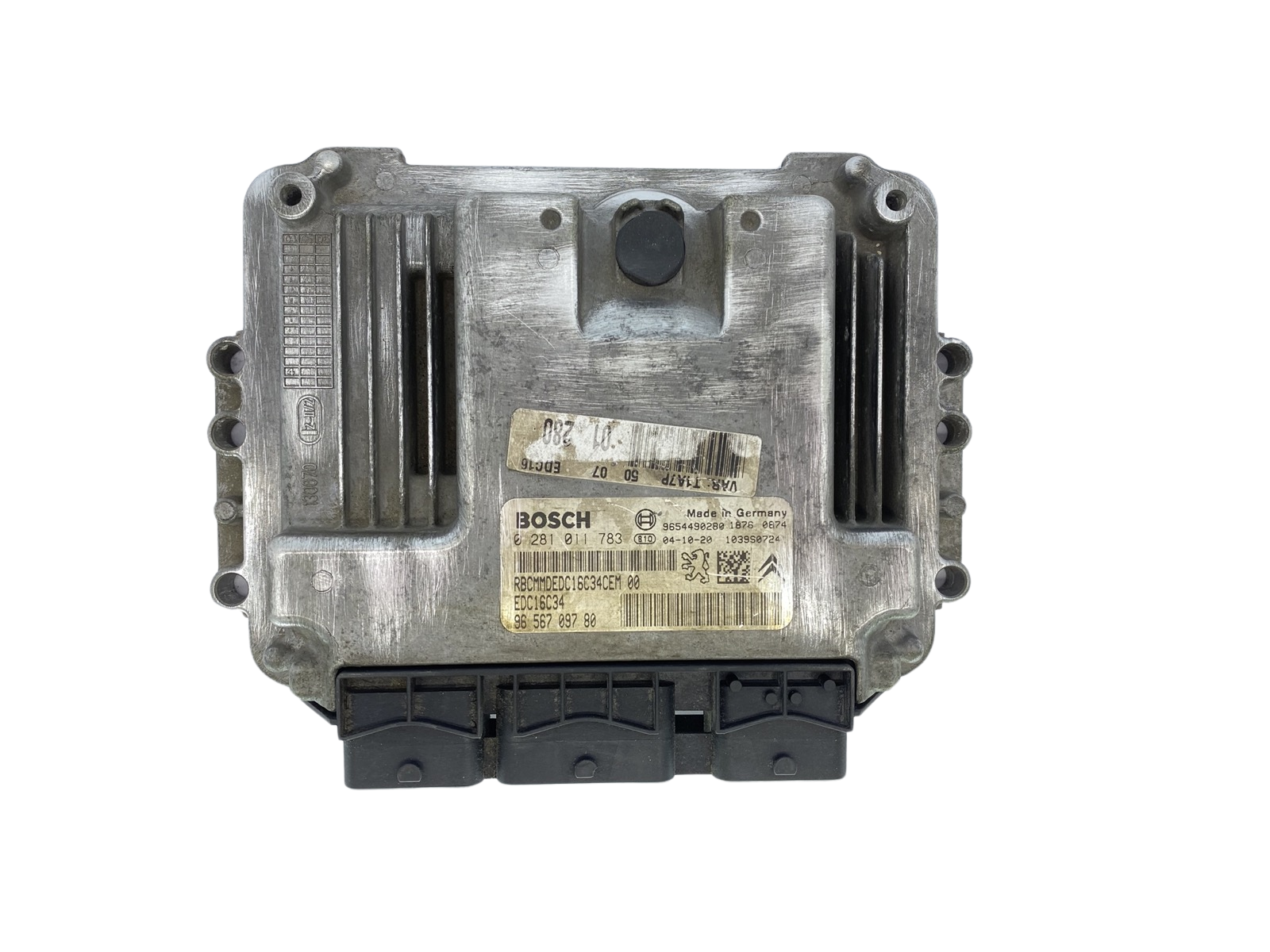 Controller 0281011783 9656709780 9654490280 PSA Bosch 62843 main product photo