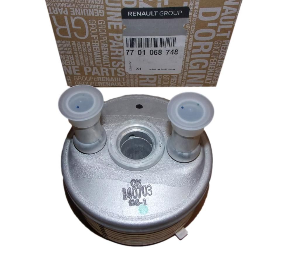 Engine Oil Cooler New Original 7701068748 Renault main product photo