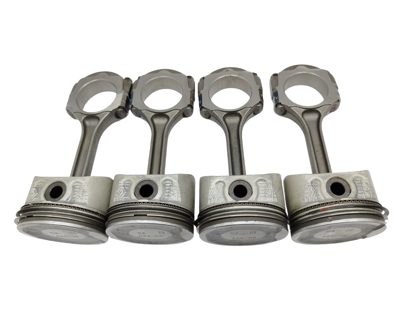Connecting Rods Kit Tłoki 7701474855 7701476471 K4M 1.6 Renault main product photo