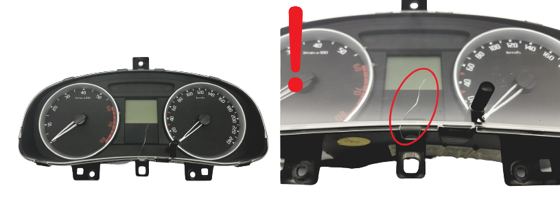 Speedometer/Instrument Cluster Skoda Fabia 5J0920810B VDO 53133 main product photo