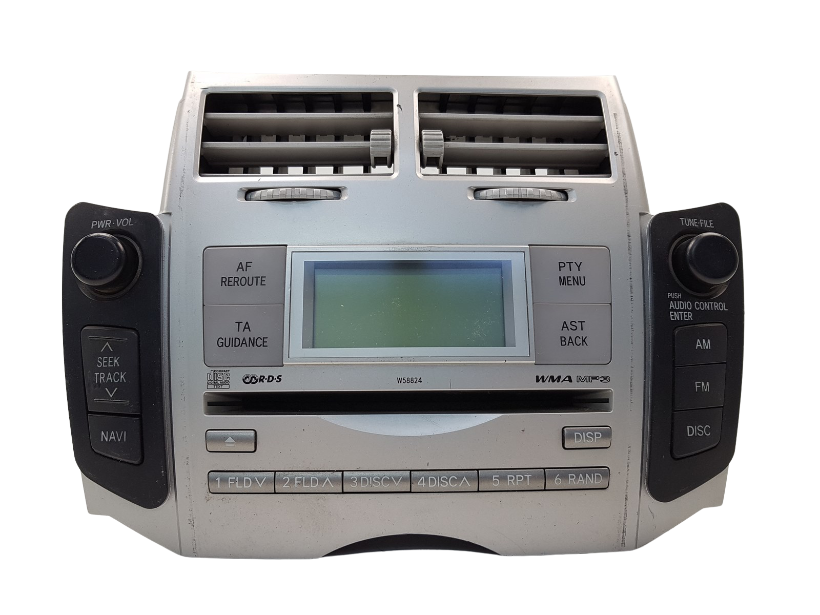 Cd Radio Player Toyota Yaris 86120-0D210 CQ-TS0570LC W58824 1182 main product photo