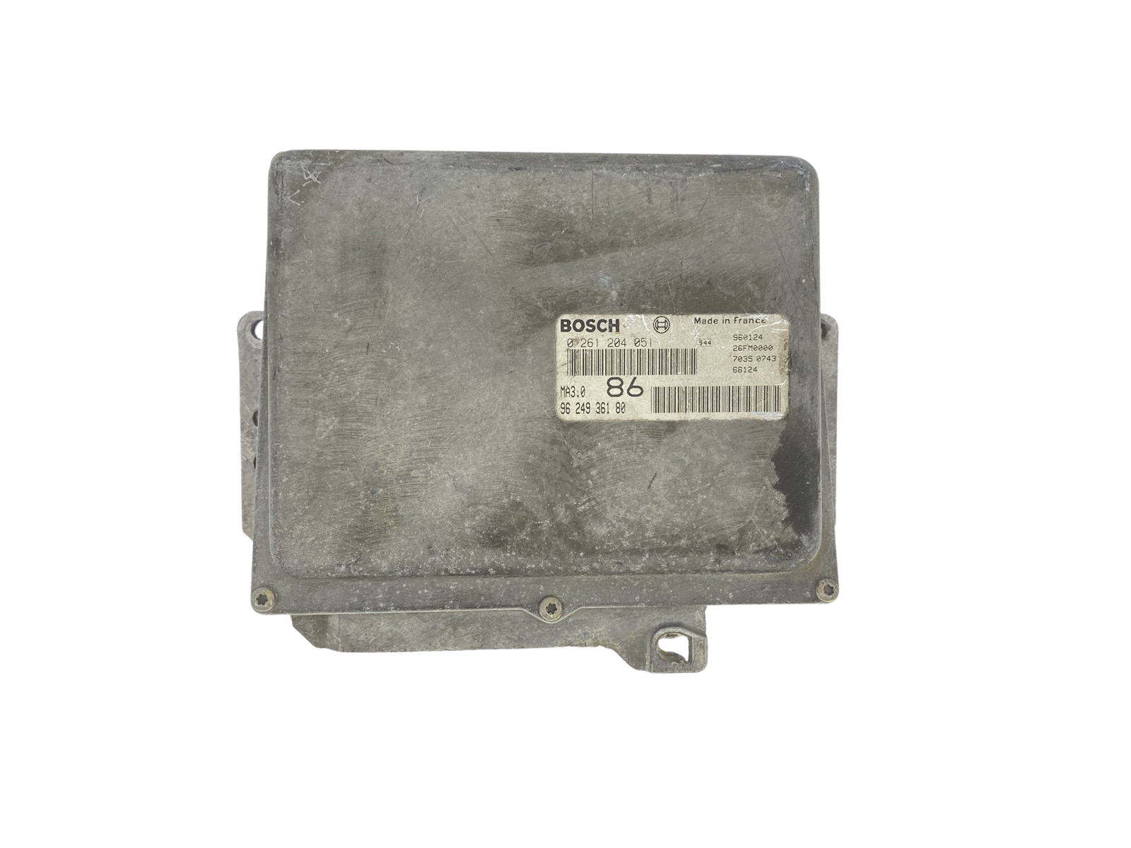 Controller 0261204051 9624936180 MA3.0 PSA Bosch 57187 main product photo