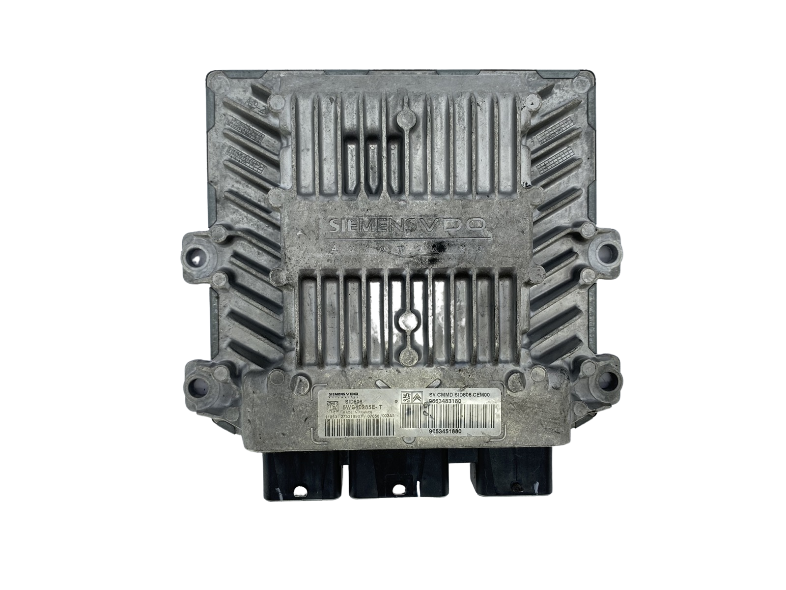 Controller 9663483180 9653451880 5WS40285E-T SID806 PSA Siemens 53162 main product photo