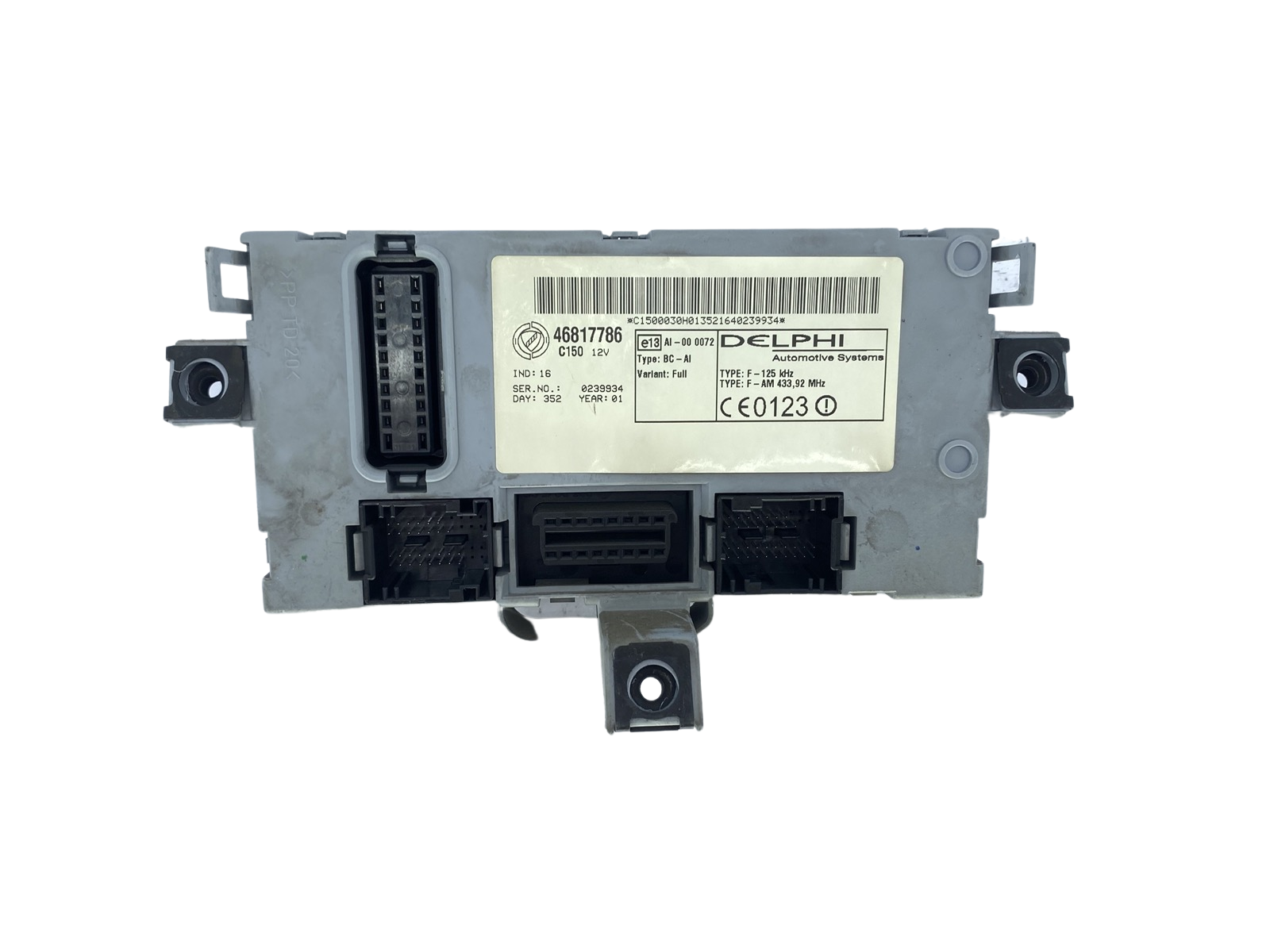 Comfort Controller Fiat 46817786 AI-000072 Delphi 50579 main product photo