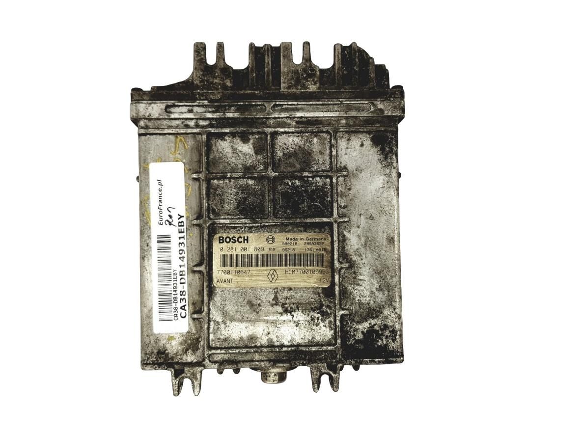 Controller 0281001809 7700110647 7700105953 Renault Bosch 14931 main product photo