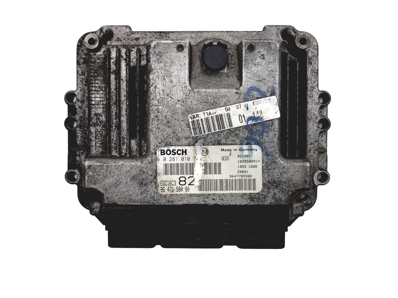 Controller 0281010707 9647158080 9647785580 PSA Bosch 3057 main product photo