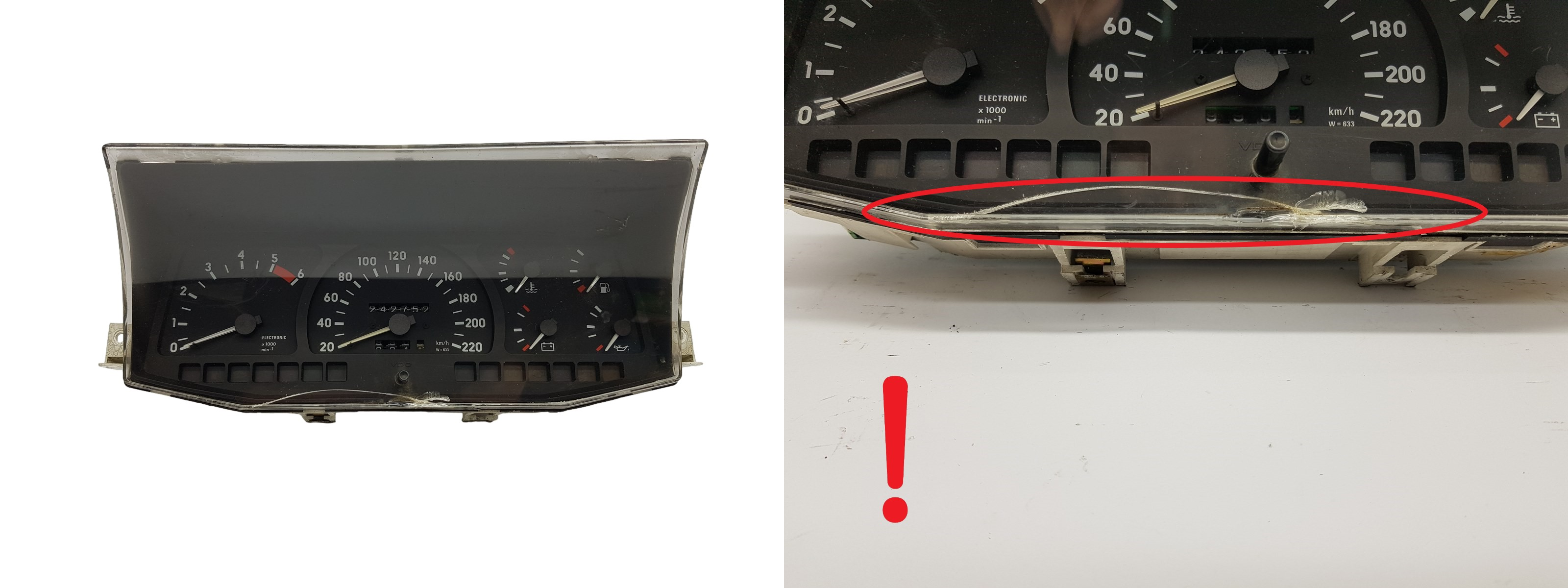 Speedometer/Instrument Cluster Opel Frontera 91144981 main product photo
