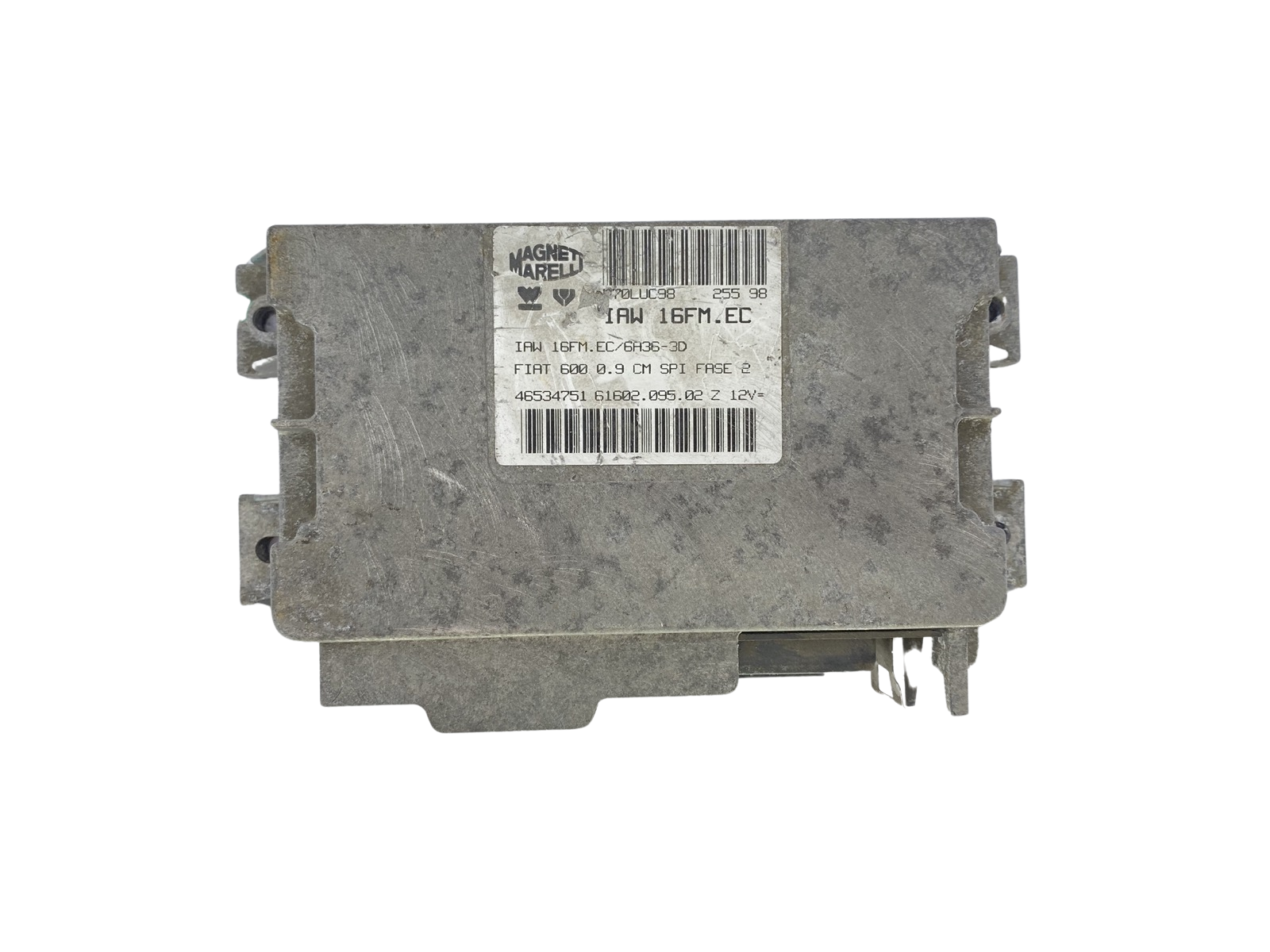 Controller Fiat 46534751 IAW16FM.EC 61602.095.02 Magneti Marell 54972 main product photo