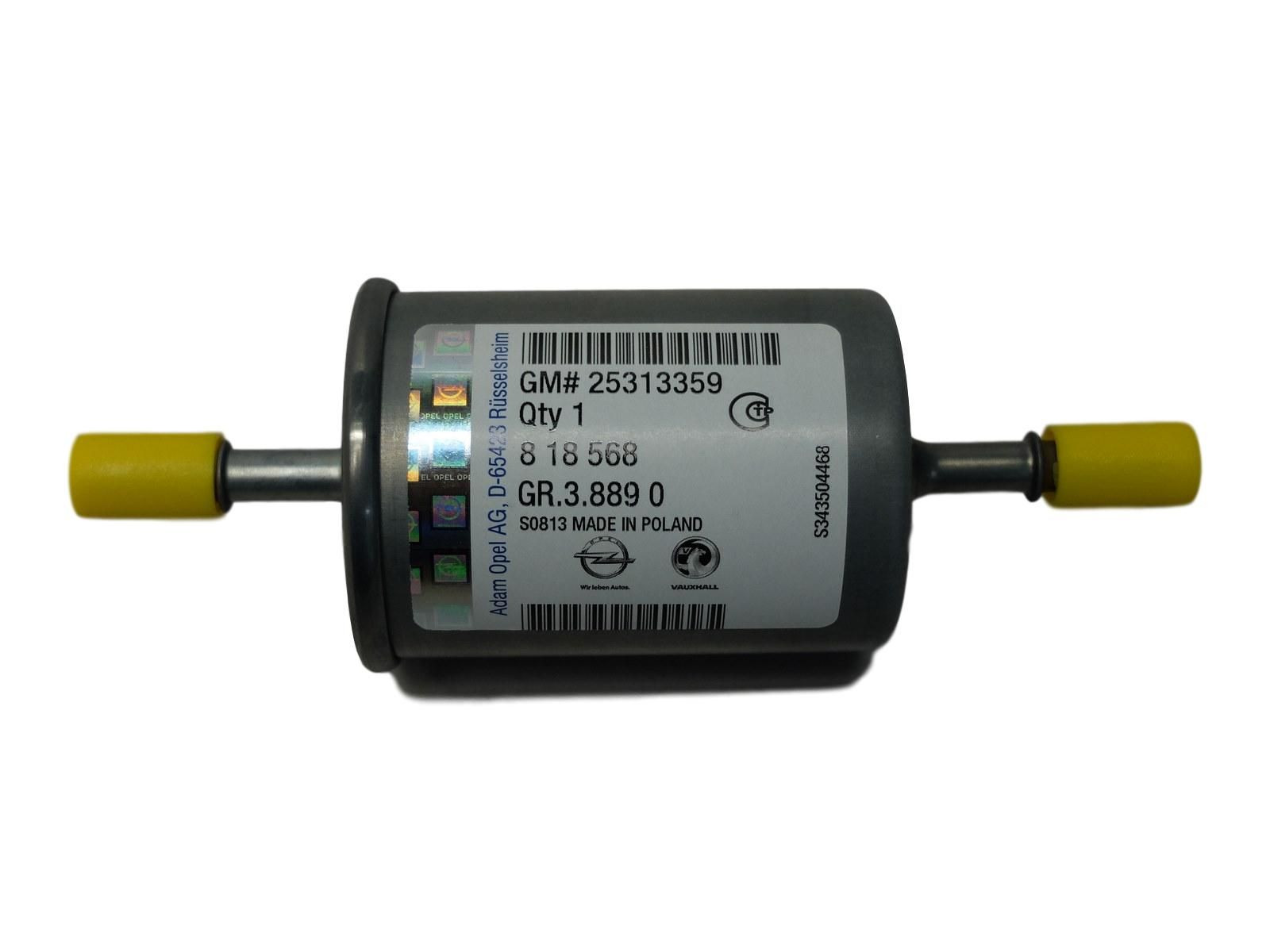 Fuel Filter New Original 25313359 818568 Opel GM main product photo