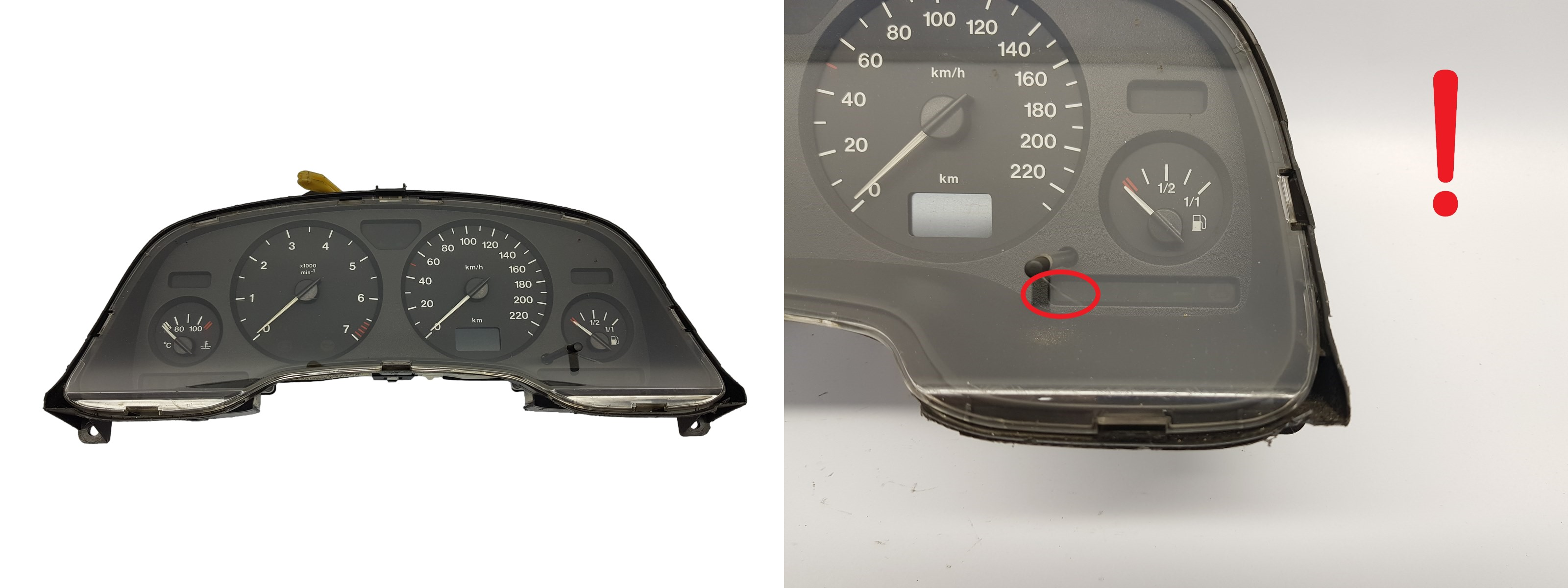 Speedometer/Instrument Cluster Opel Zafira 24419565DK 110080069007 2428 main product photo
