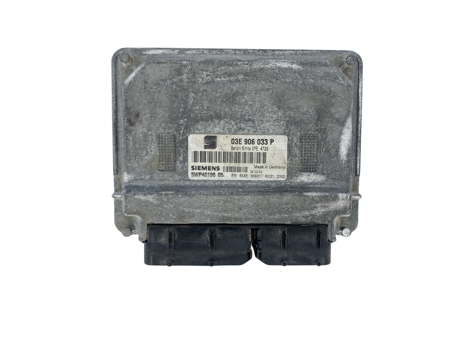 Controller 03E906033P 5WP40196 05 Seat Siemens 51079 main product photo