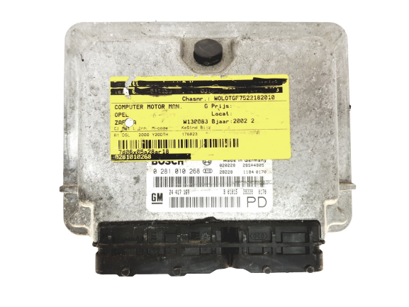 Controller Opel 24417169 0281010268 Bosch GM main product photo