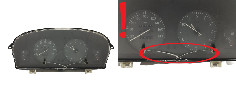 Speedometer/Instrument Cluster Berlingo 1 Partner 1 9621227380 PSA 53858 main product photo