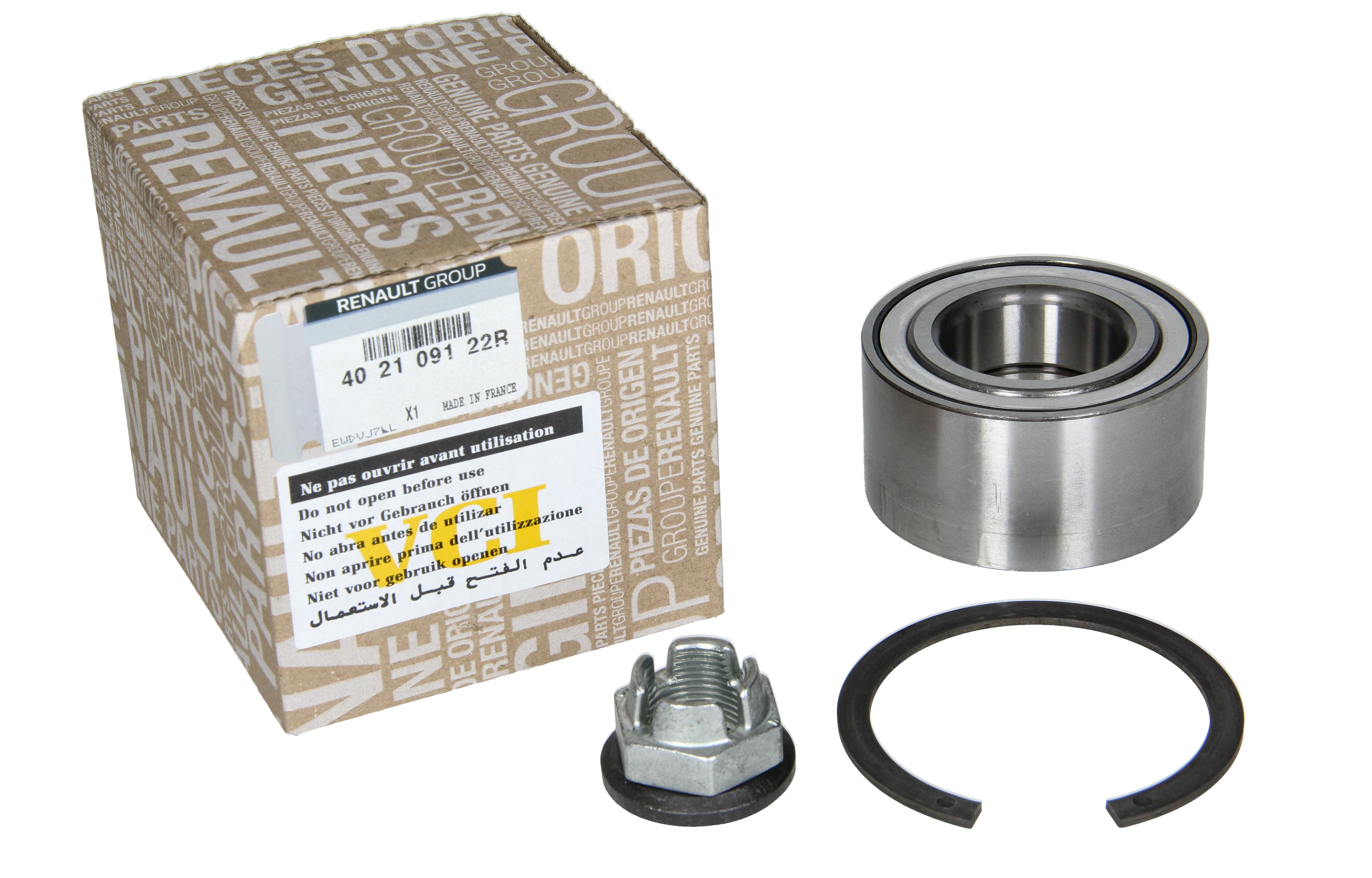 Wheel Bearing Front New Original 402109122R Dacia main product photo