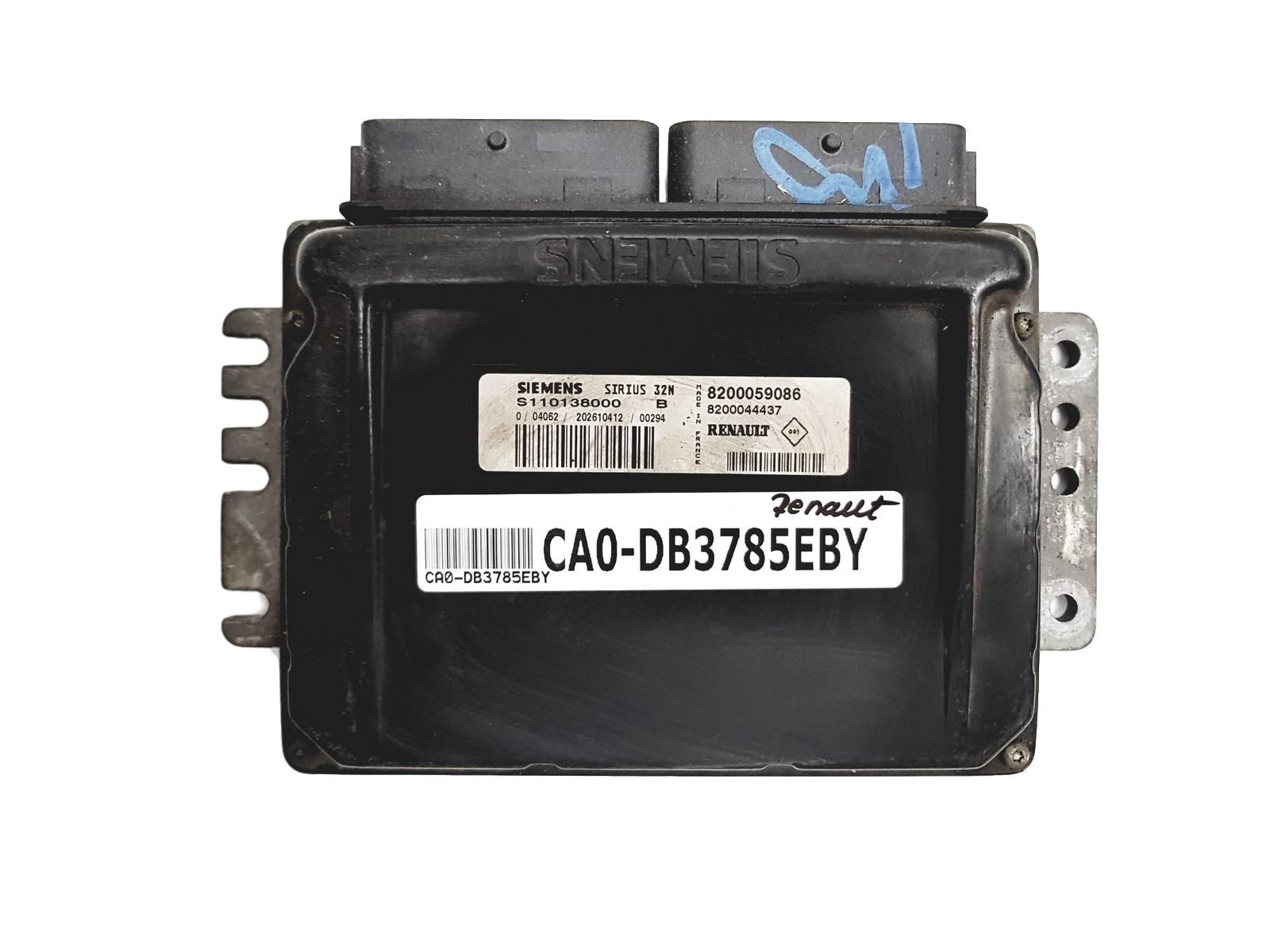 Controller S110138000B 8200059086 8200044437 Renault Siemens 3785 main product photo