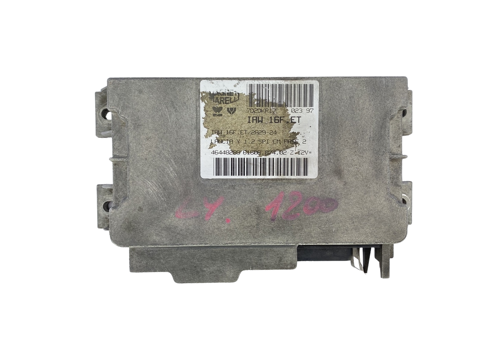 Controller Lancia 46448299 IAW16F.ET 61602.074.02 54132 main product photo