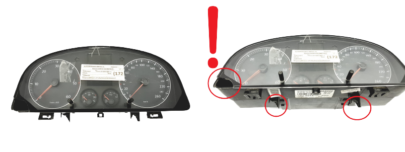 Speedometer/Instrument Cluster VW Touran 1T0920864A 110080378003 51612 main product photo