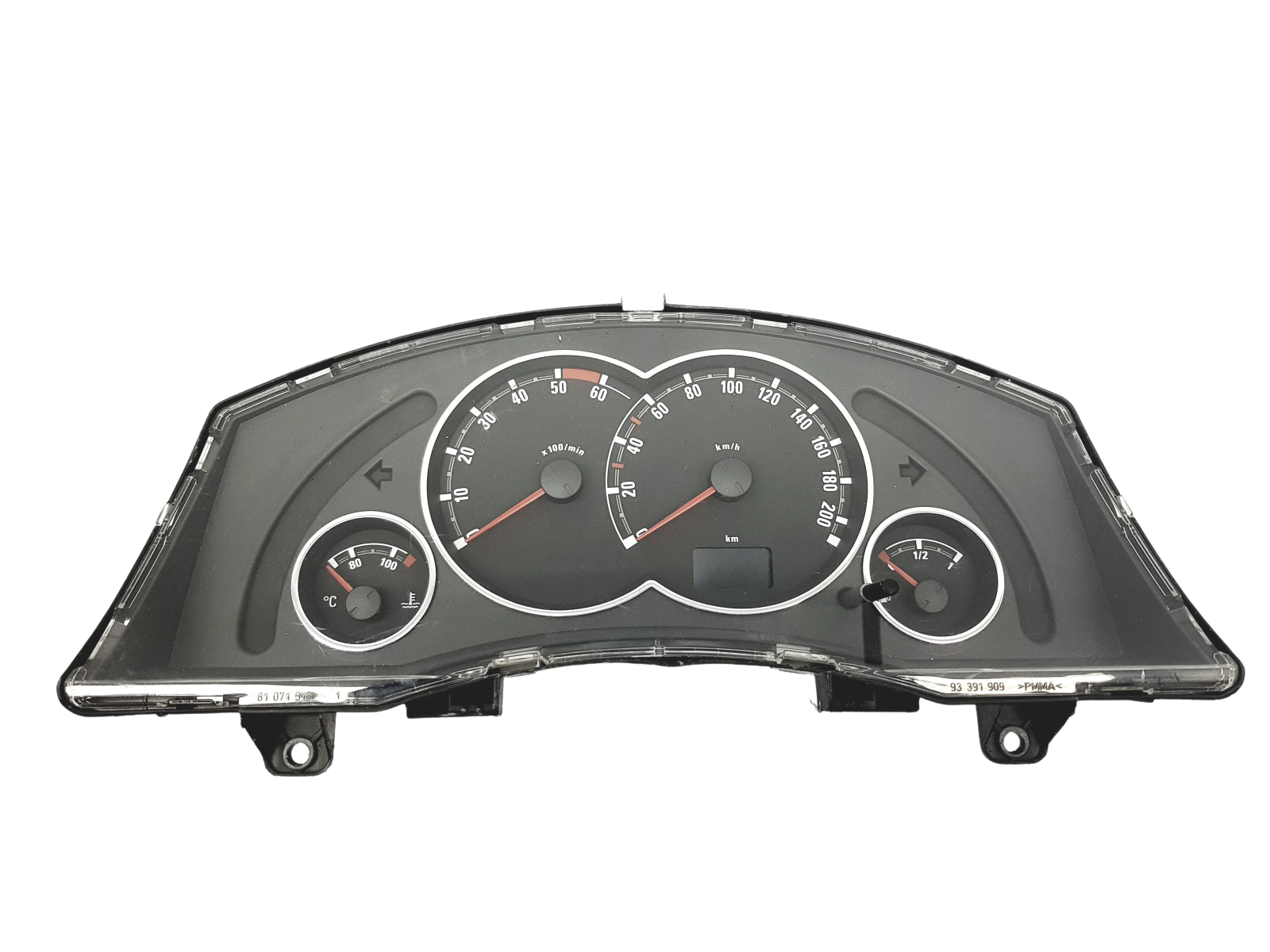 Speedometer/Instrument Cluster Opel Meriva A 13201075BG 110080333001 43739 main product photo