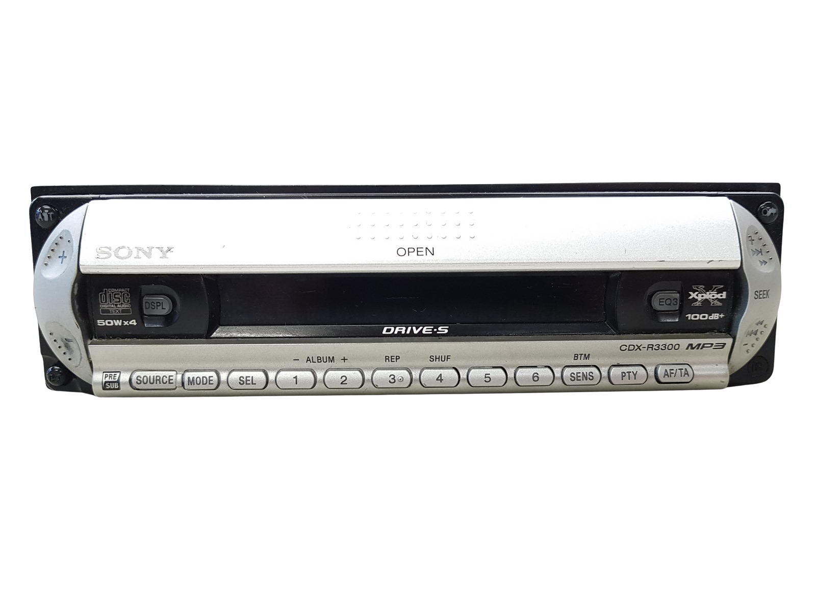 Radio CD Player MP3 Sony Xplod CDX-R3300 main product photo