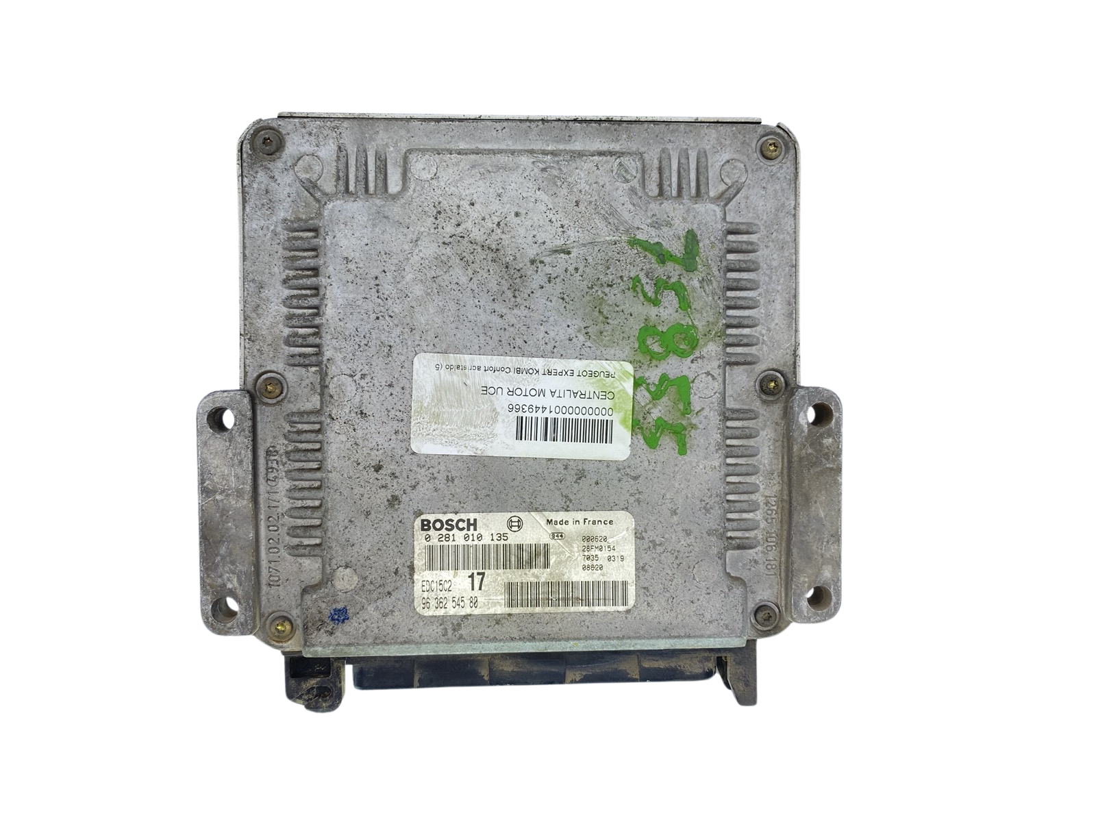 Controller 0281010135 9636254580 28FM0154 PSA Bosch 62891 main product photo