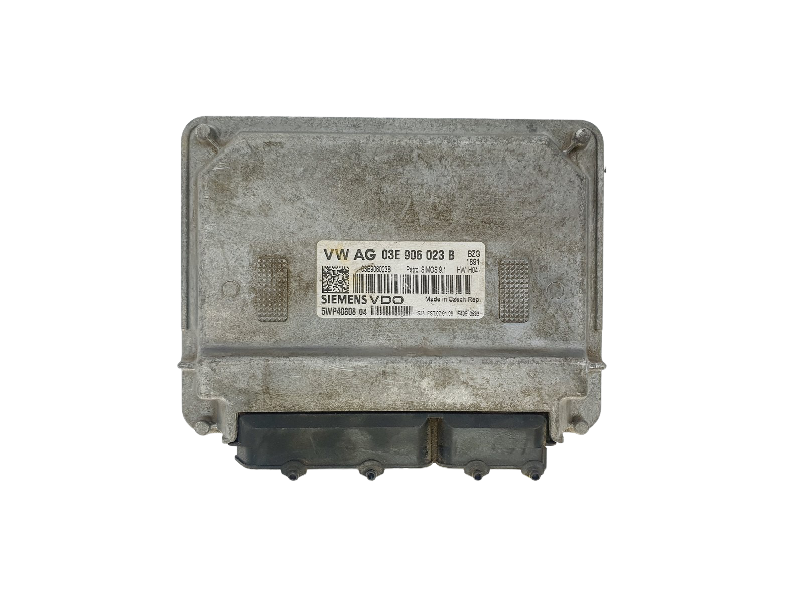 Controller 03E906023B 5WP40808 04 VW Siemens 42914 main product photo