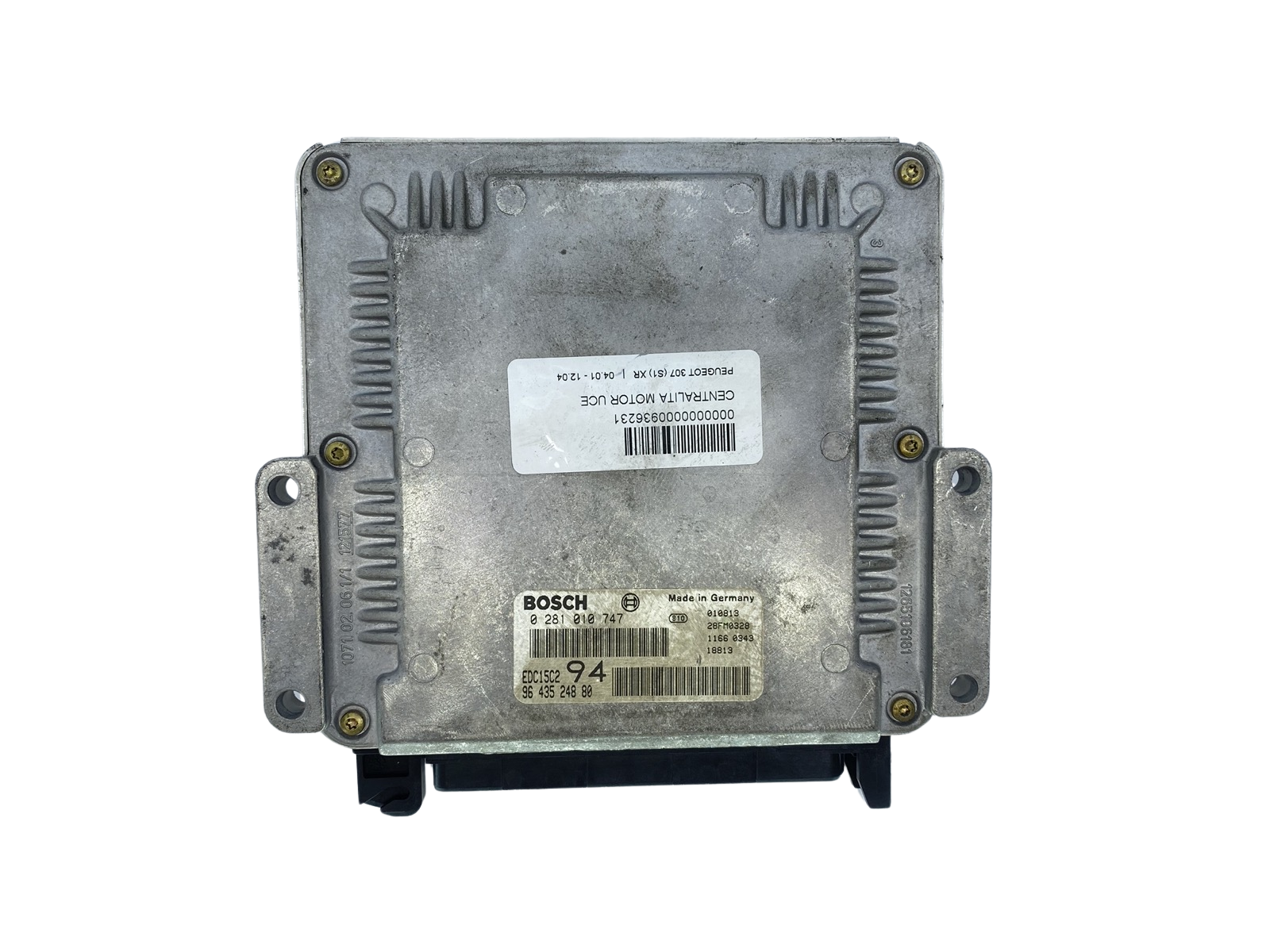 Controller 0281010747 9643524880 28FM0328 PSA Bosch 63338 main product photo