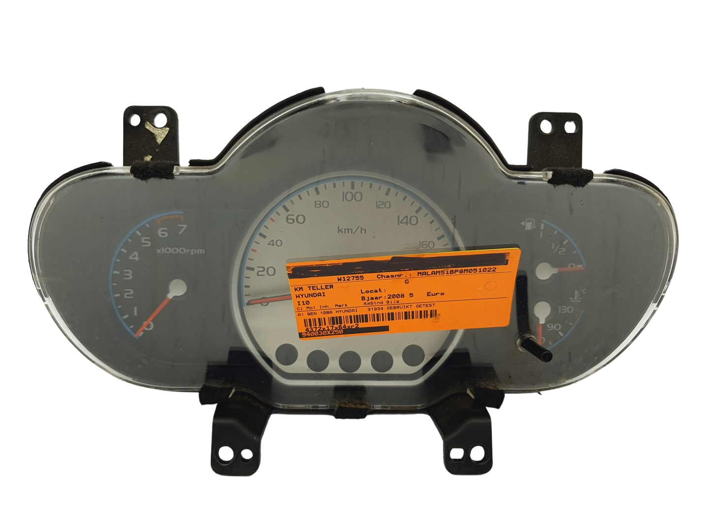 Speedometer/Instrument Cluster Hyundai I10 94003-0X250 940030X250 61024 main product photo
