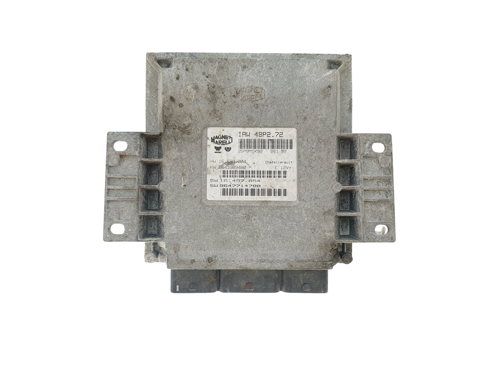 Controller 9645989480 9647714780 IAW48P2.72 PSA Magneti Marelli 38316 main product photo
