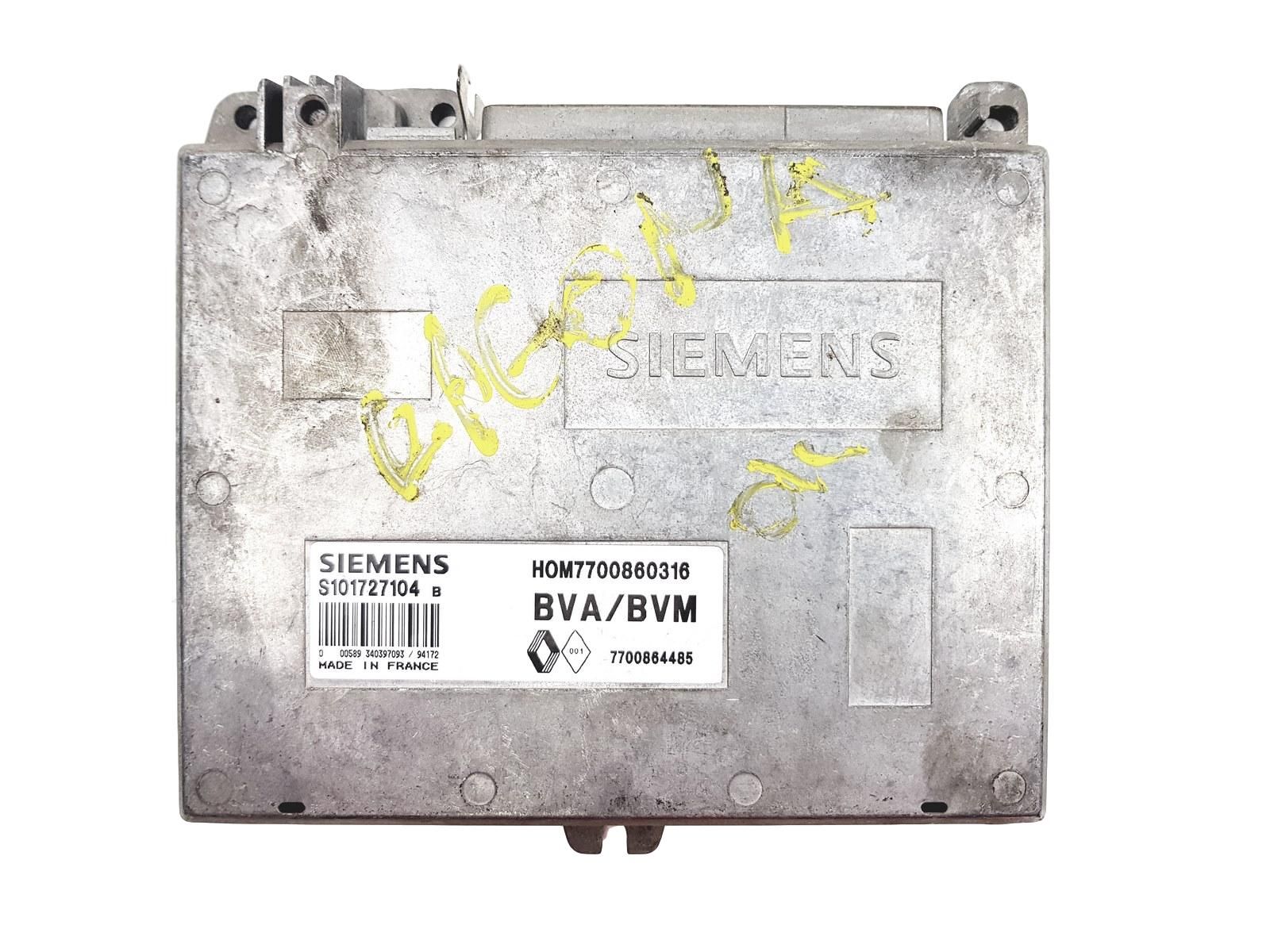 Controller S101727104B 7700860316 7700864485 Renault Siemens main product photo