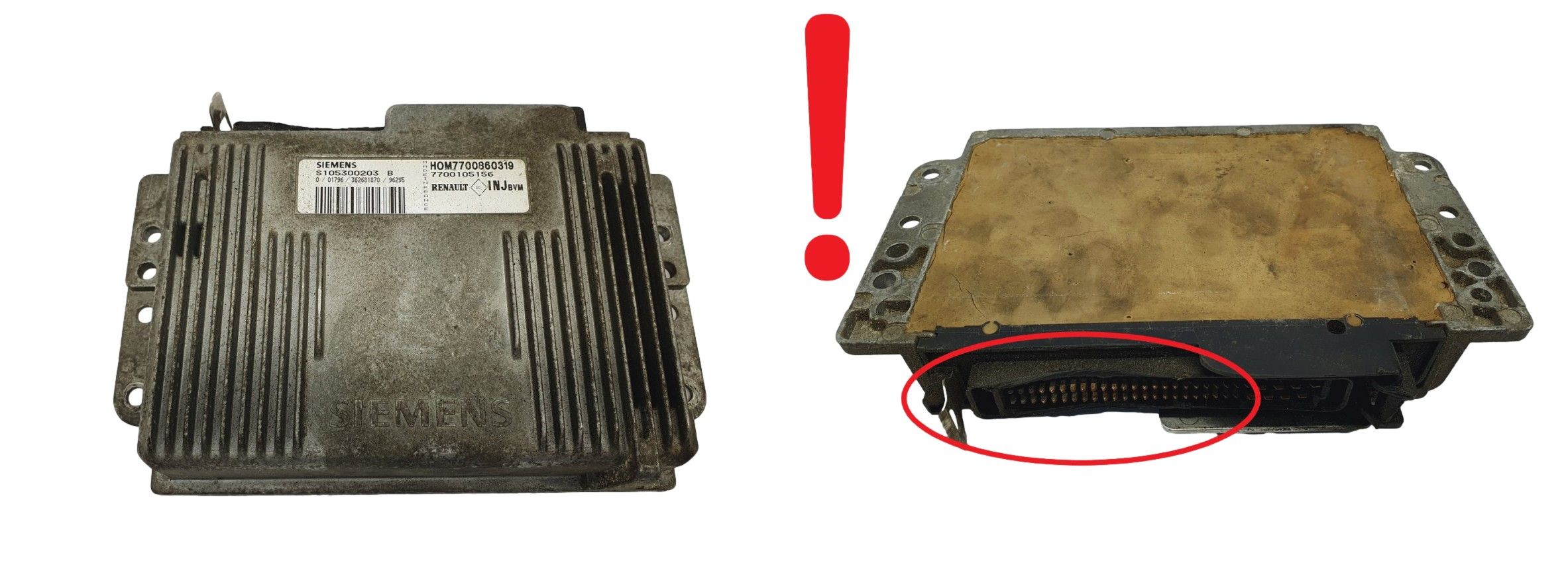 Controller S105300203B 7700860319 7700105156 Renault Siemens 68145 main product photo
