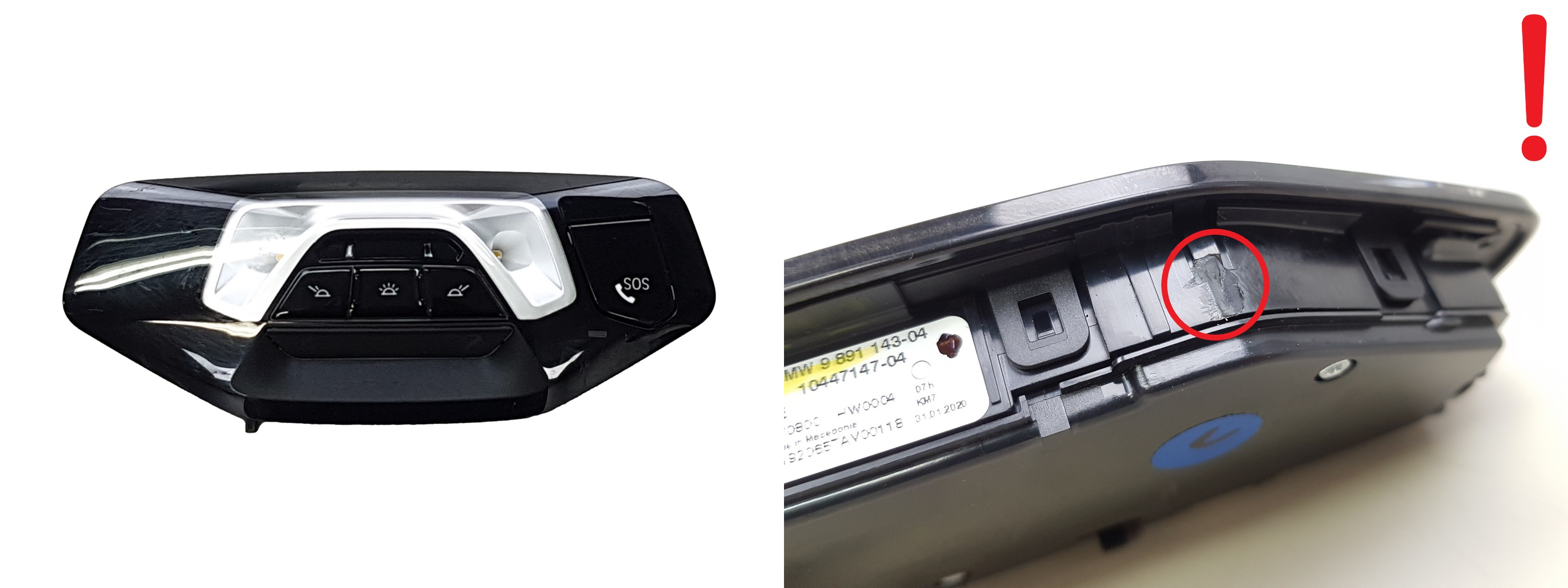 Interior Lamp SOS BMW 1 9891143 main product photo