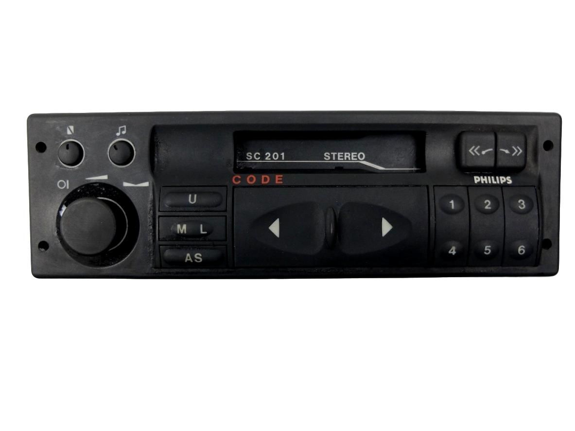 Radio Cassette Player Opel 90381124 SC201 W1B Philips 1081 main product photo